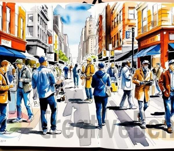 The Art of Urban Sketching: Capturing City Life with a Sketchbook